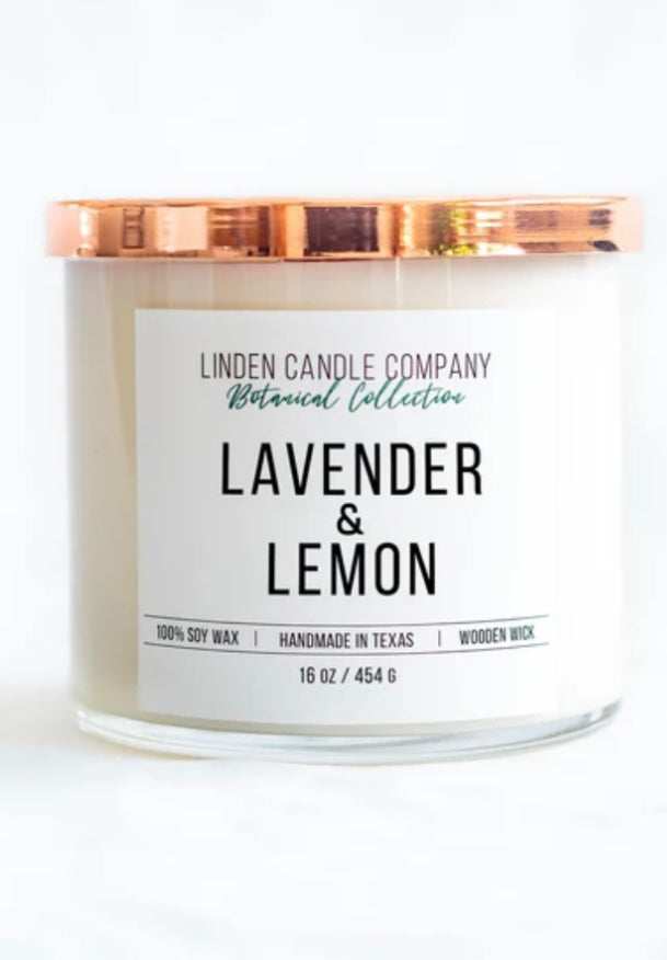 Lavender And Lemon Candle