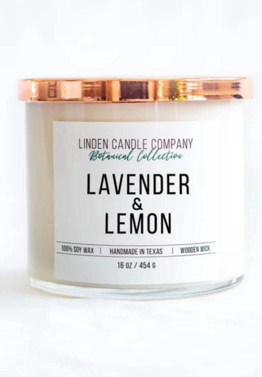 Lavender And Lemon Candle